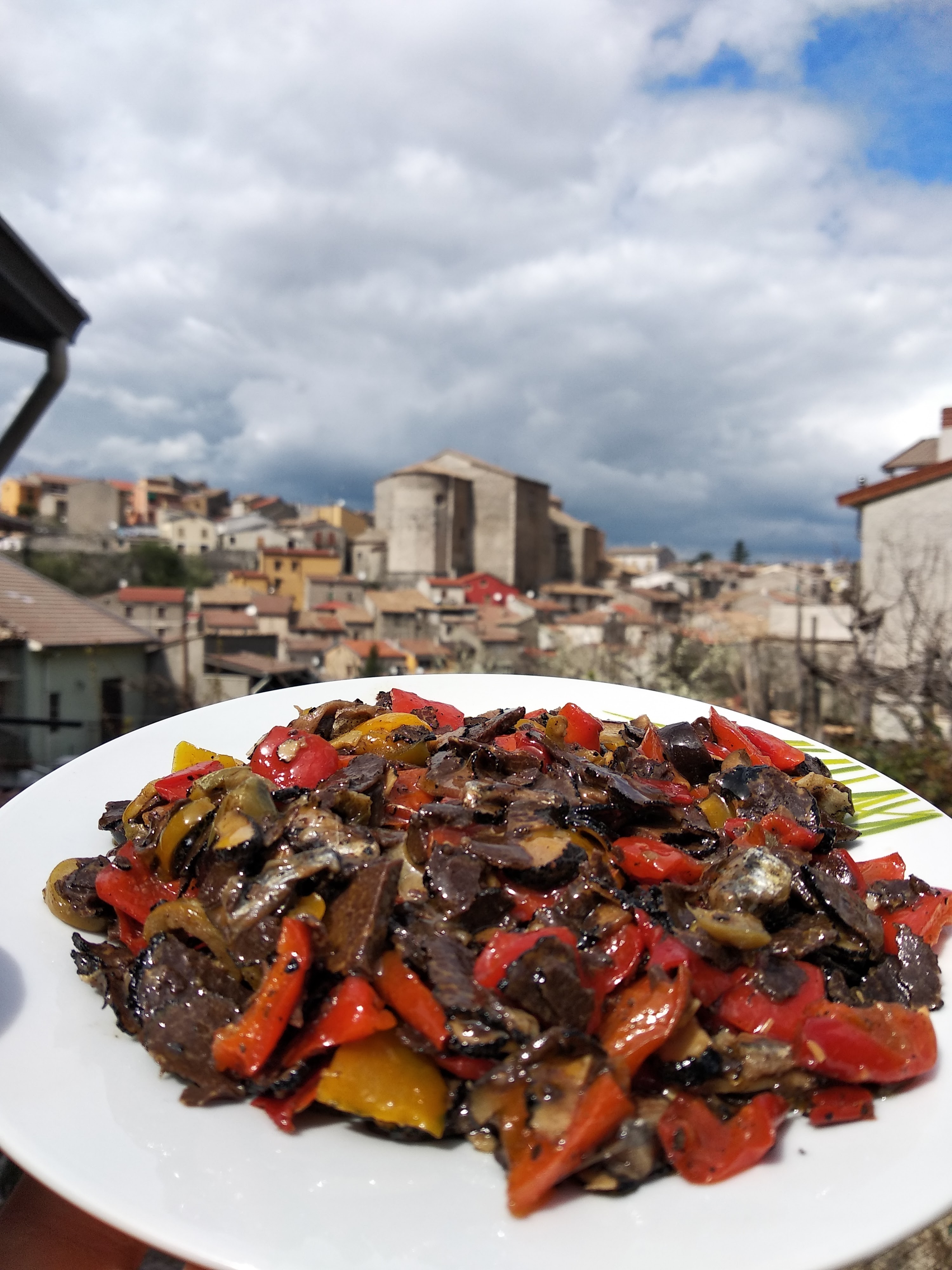 insalata al nero di bagnoli